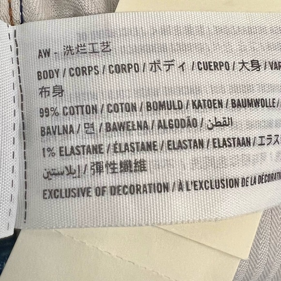 Abercrombie & Fitch Curve Love Mom Short High Rise Med Wash Denim Shorts NWT 36 - Picture 11 of 14